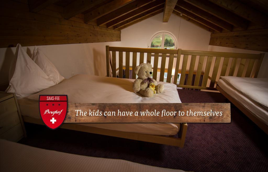 Bed and Breakfast Berghof Garni - The Dom Collection Saas-Fee Esterno foto
