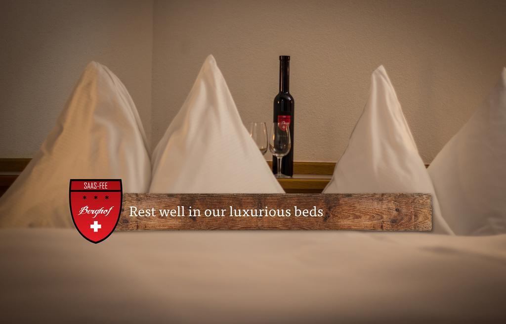 Bed and Breakfast Berghof Garni - The Dom Collection Saas-Fee Esterno foto