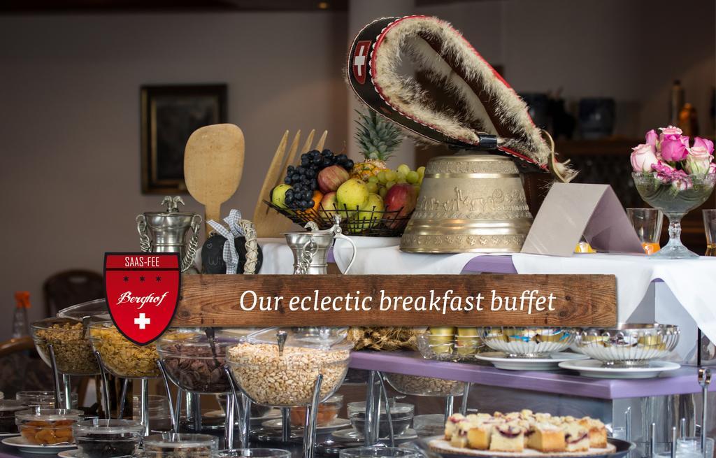 Bed and Breakfast Berghof Garni - The Dom Collection Saas-Fee Esterno foto