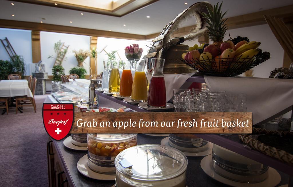 Bed and Breakfast Berghof Garni - The Dom Collection Saas-Fee Esterno foto