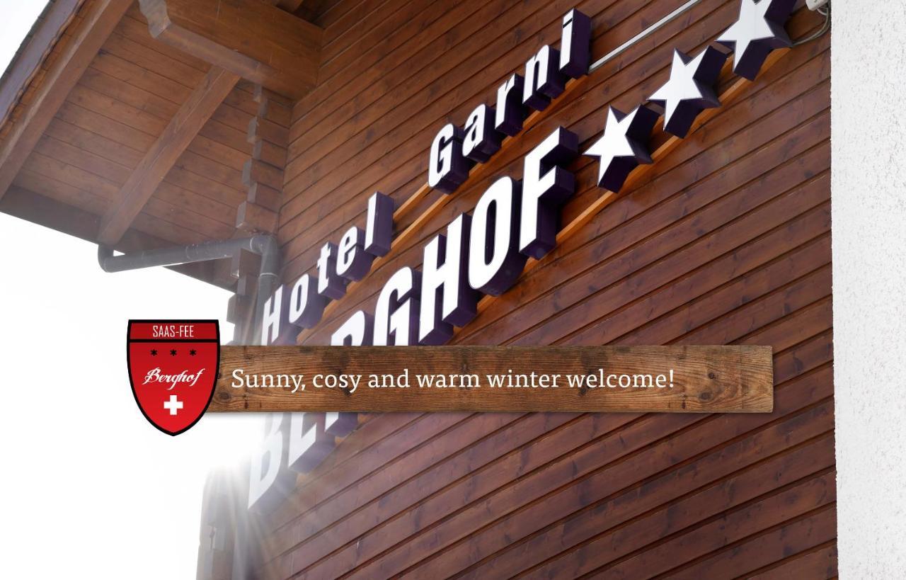 Bed and Breakfast Berghof Garni - The Dom Collection Saas-Fee Esterno foto