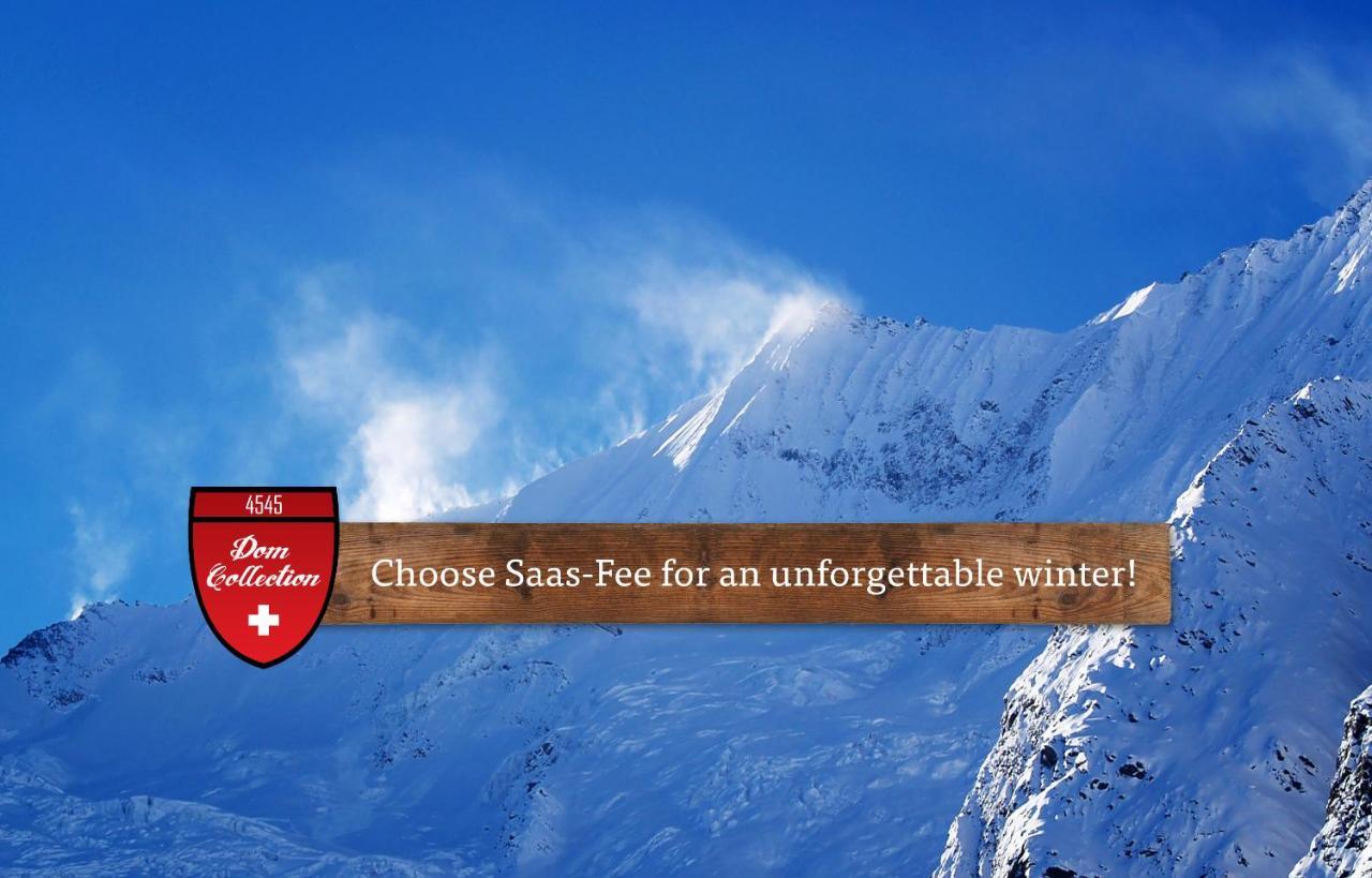 Bed and Breakfast Berghof Garni - The Dom Collection Saas-Fee Esterno foto
