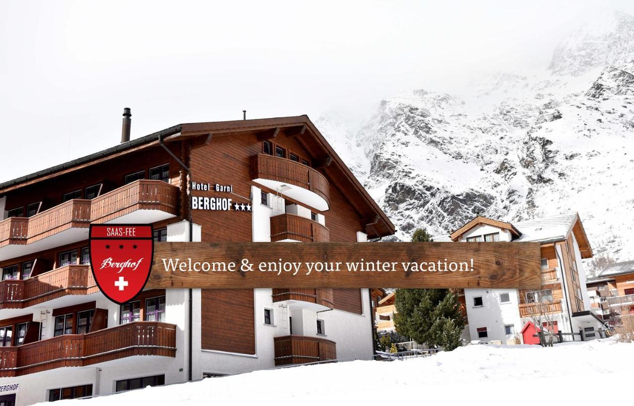 Bed and Breakfast Berghof Garni - The Dom Collection Saas-Fee Esterno foto