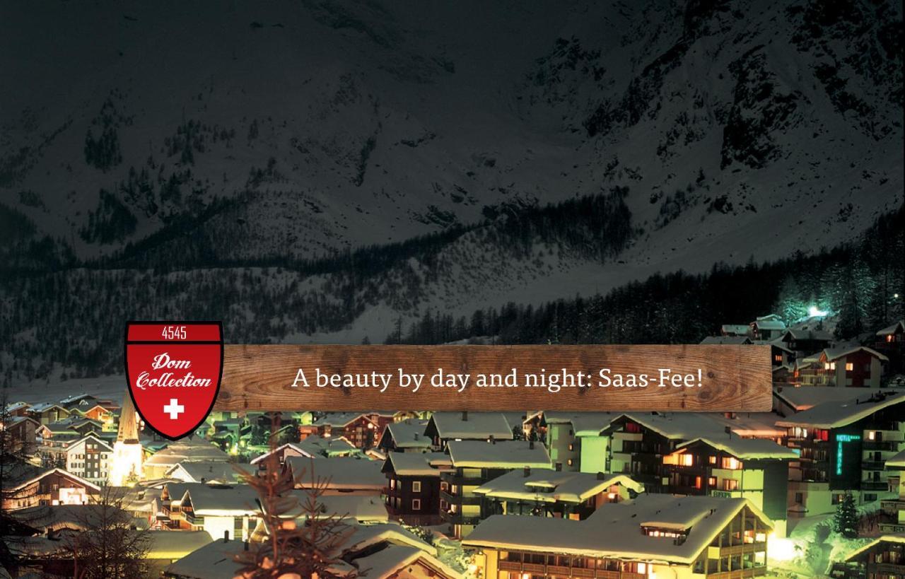 Bed and Breakfast Berghof Garni - The Dom Collection Saas-Fee Esterno foto