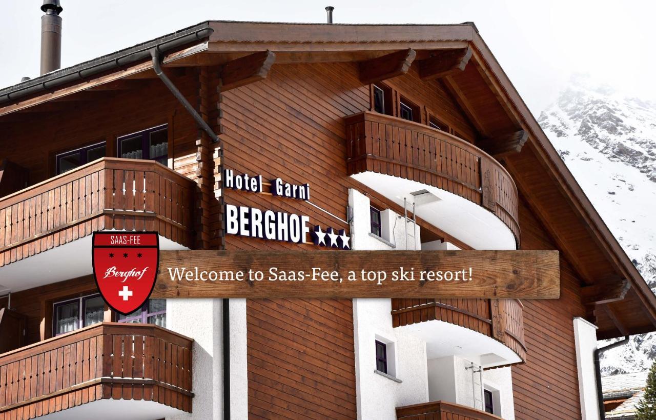 Bed and Breakfast Berghof Garni - The Dom Collection Saas-Fee Esterno foto