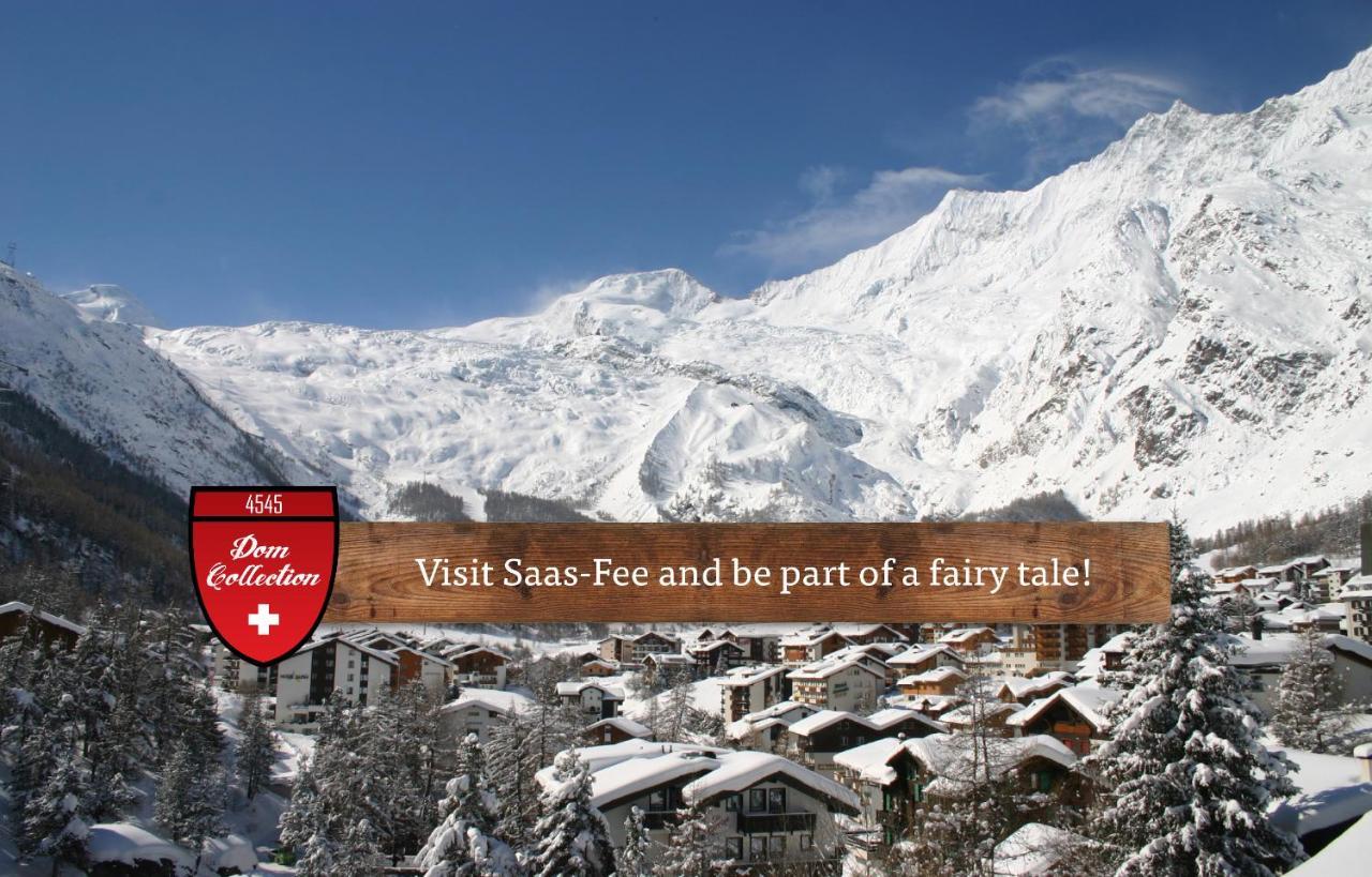 Bed and Breakfast Berghof Garni - The Dom Collection Saas-Fee Esterno foto
