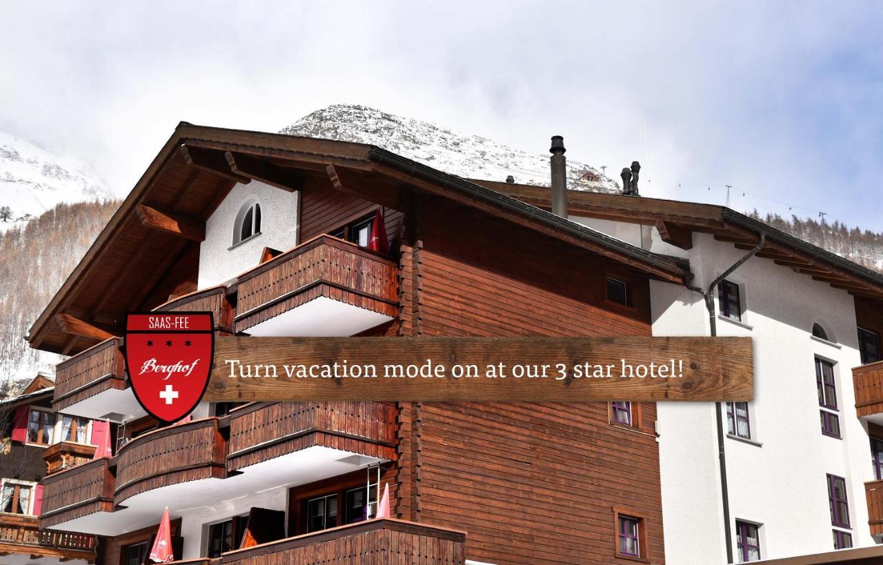 Bed and Breakfast Berghof Garni - The Dom Collection Saas-Fee Esterno foto